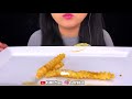 ASMR CORNDOG & Fish n Chips (Eating Mouth Sounds) ASMR Eating Show NO TALKING | ASMR Phan