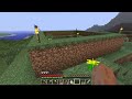 Minecraft v1.1 Long Play E254 (R38) - Building a Fort in the Extreme Hills NE of Coos Bay