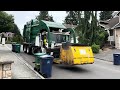 Garbage and Recycle action in Kirkland K06 and 265057