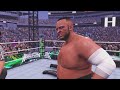 WWE 2K24 Samoa Joe vs 