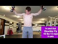 Legs and Shoulders Workout 1