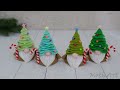 Wonderful Gnomes - Christmas Trees🎄DIY New Year's decor❄️No sewing😍