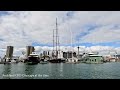 Auckland CBD Cityscape at Night and Day