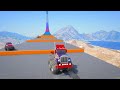 Which SQUARE WHEELS VEHICLE CLIMBS over the HIGHEST OBSTACLE in GTA 5?