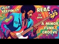 Bass Backing Track 🎸 A Minor 🎵 Chillin Funk Groove 😎 112 BPM