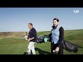 Jim Nantz Takes on Hally Leadbetter In a 3-hole Match | On The Tee | Golf Digest
