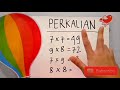 BERHITUNG CEPAT DAN MUDAH!!! TRIK PERKALIAN JARIMATIKA TANPA SEMPOA | BELAJAR MATEMATIKA TK DAN SD