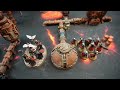 3000 points - One Pages Rules Grimdark Future: Blessed Sisters v. Orc Marauders