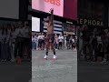 Times Square’s breakdance, New York City breakdancing! #youtubeshorts #newyorkcity #timessquare