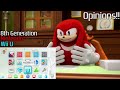 Knuckles Approves Console Menus
