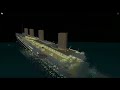 Roblox Titanic sink in reversed!