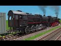 🎱 Railways Railroad Crossing Trains Crossings Tracks || 🧿 Train Sim World 4 Express Always #train