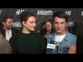 Katherine Langford and Dylan Minnette at the Variety Power of Young Hollywood event