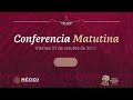 Alimentos y restablecimiento de servicios, prioridades en Guerrero. Conferencia presidente AMLO