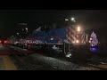 Metra SD70MACH inauguration on the North Central Service! METX 506 leads NCS 117 @ Lake Villa 11.30