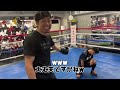 Mikuru Asakura Has A Sparring Match With A Boxing World Champion, Kyoguchi!