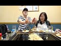 人生で初めてもんじゃ焼きを食べた韓国人のお母さんの反応｜これはめっちゃ美味しい！