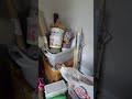 pre-organizing of craft room.
