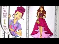 Colouring Drawings for Kids Barbie Elizabeth Seamstress Coloring, Paint for Everyone Kids, Toddlers