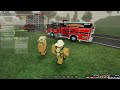 Hospital In Flames *Firefighter Down* | Roblox Springbrook #109