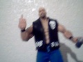 Custom Stone cold steve austin middle finger action figure deluxe aggression classic legends