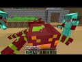 JJ Family Built a Village Under Mikey Bed in Minecraft (Maizen)