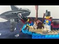 The Shark Attack: Lego stop motion movie