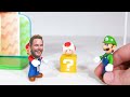 Mario Vs Luigi प्रतिद्वंद्वि भाई! बच्चों के लिए मजेदार वीडियो!