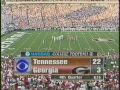 1998 # 4 Tennessee vs # 7 Georgia
