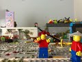 Lego man gets killed by katana