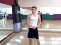 Aaron vs Punching bag