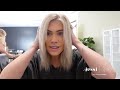 COLORING MY HAIR BRIGHT BLONDE | JZ STYLES