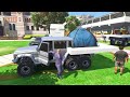 Shinchan & Franklin build Big House in Car in Gta 5