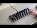 Noxary 378 Vintage Cherry MX Blacks Typing Sounds