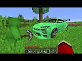 Mikey Family EMERALD vs JJ Family DIAMOND Super Car in Minecraft (Maizen)