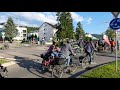 Critical Mass Freiburg Mai 2021 Vauban Kreisverkehr