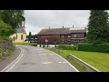 Driving in Austria: Reuthe to Dornbirn. Relaxation film