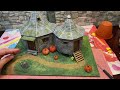 ⚡️Harry Potter DIY: Hagrid's Hut - DIORAMA - Miniature- Surprise inside!