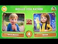 Would You Rather INSIDE OUT 2 Edition 😁😭😱🤢😡 Inside Out 2 Movie Quiz | Monkey Quiz
