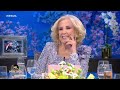 Yuyito, Ana Rosenfeld, Beto Casella y Fabián Medina Flores mostraron los looks elegidos para Mirtha