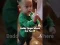 Daddy Finger Where Are You 🤣 #shortsfeed #daddyfinger #funnykids #tiktok #trendingshorts #subscribe