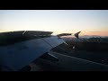 Spectacular landing to Runway 24R at LAX Los Angeles Airport British Airways Airbus A380