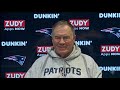 Bill Belichick is asked about Tackling, Wide Receiver Passes, Yards after Catch, & Practice Squads