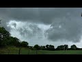 Constant thunder, close lightning strikes and hail - Full HQ audio recording, 25/06/2023