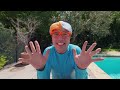Blippi Takes Swimming Lessons |  Blippi - Learn Colors and Science