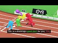 AI vs AI 100m Dash (deep reinforcement learning)