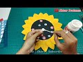 Cara Membuat Jam Dinding dari Kardus dan Kertas - How to make Wall Clock Easy | DIY Jam Dinding Unik