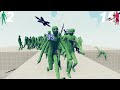 100x ZOMBIE vs 1x EVERY GOD - Totally Accurate Battle Simulator TABS