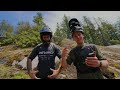 Yoann Barelli and I discuss and ride the hardest Features in Squamish (with a Full Face Helmet...)
