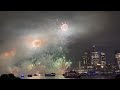 OMG Don’t Miss It Watch Till End NYC fireworks NJ Jersey City Hoboken Pier Riverfront Views